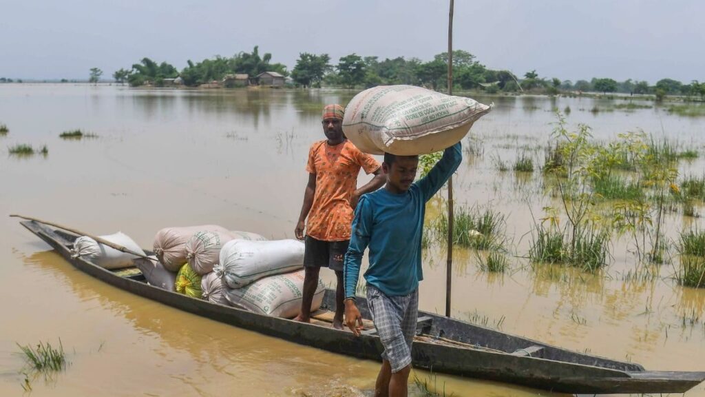 BJP, Congress Lock Horns Over Assam Floods as State Grapples With Mounting Toll