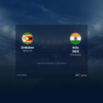 Zimbabwe vs India live score over 3rd T20I T20 1 5 updates