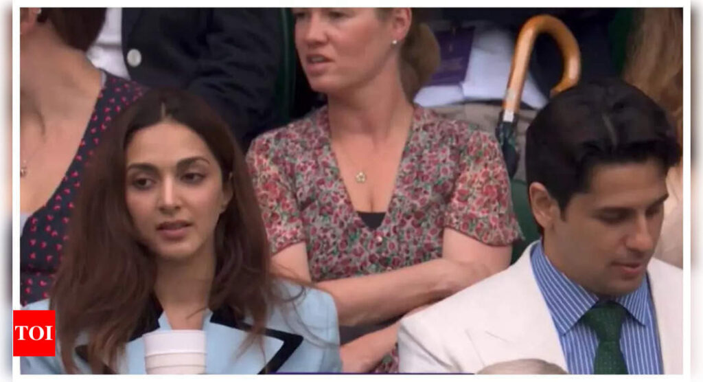Sidharth Malhotra and Kiara Advani grab eyeballs after they make stylish appearance at Wimbledon 2024 quarter-finals – See photos |