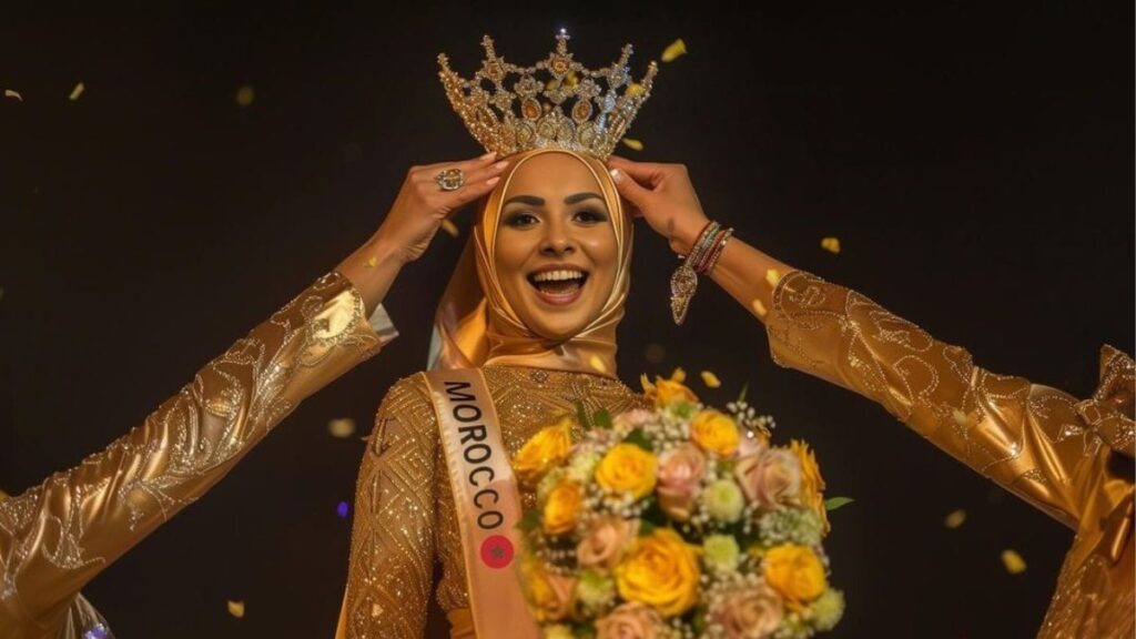 Hijab-clad Kenza Layli Becomes World’s First Virtual Model to be Crowned as Miss AI