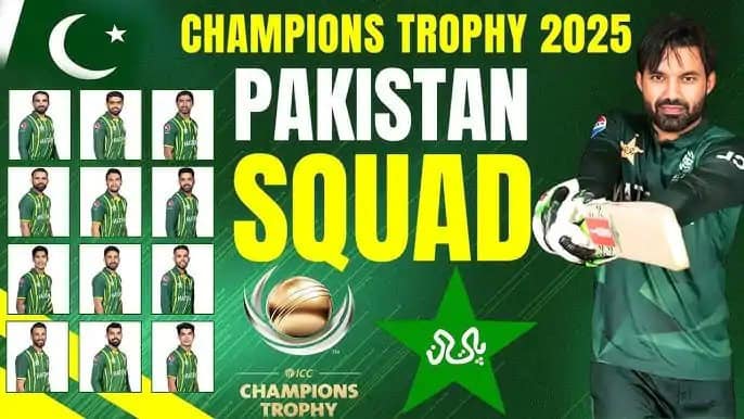 Pakistan’s Probable Playing XI for 2025 Champions Trophy