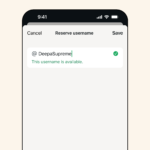 WhatsApp Username
