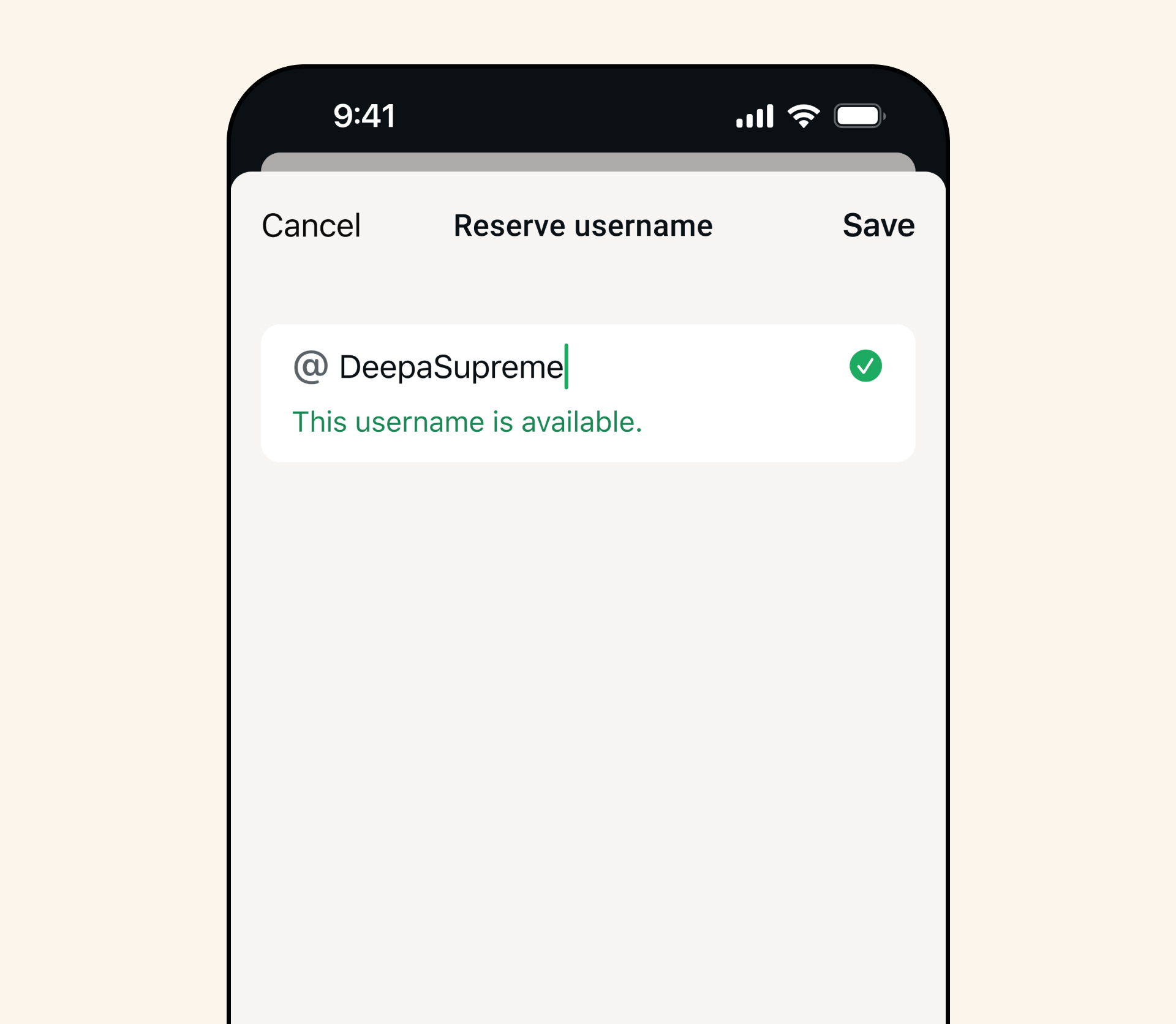 WhatsApp Username
